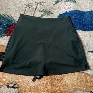 Girlfriend Collective Dark Green Skirt